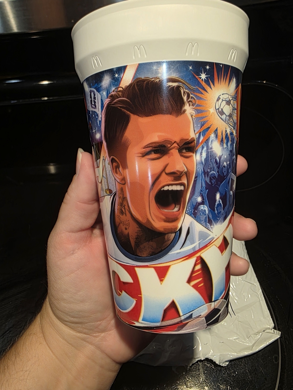 FIFA McDonald's Collector Soccer Player Collectible Cup
